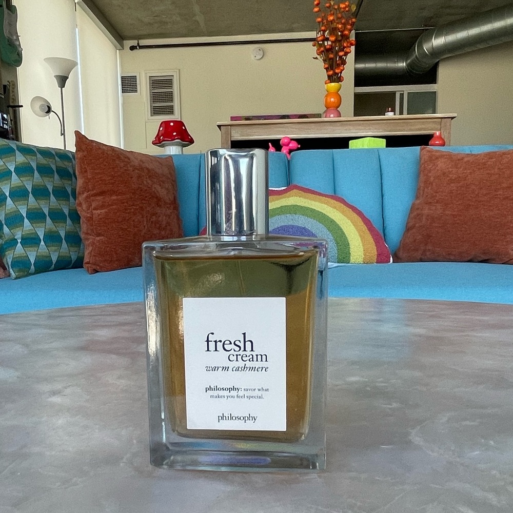 Philosophy fresh cream and warm cashmere